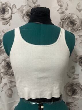 Women's Brandy Melville white tank top